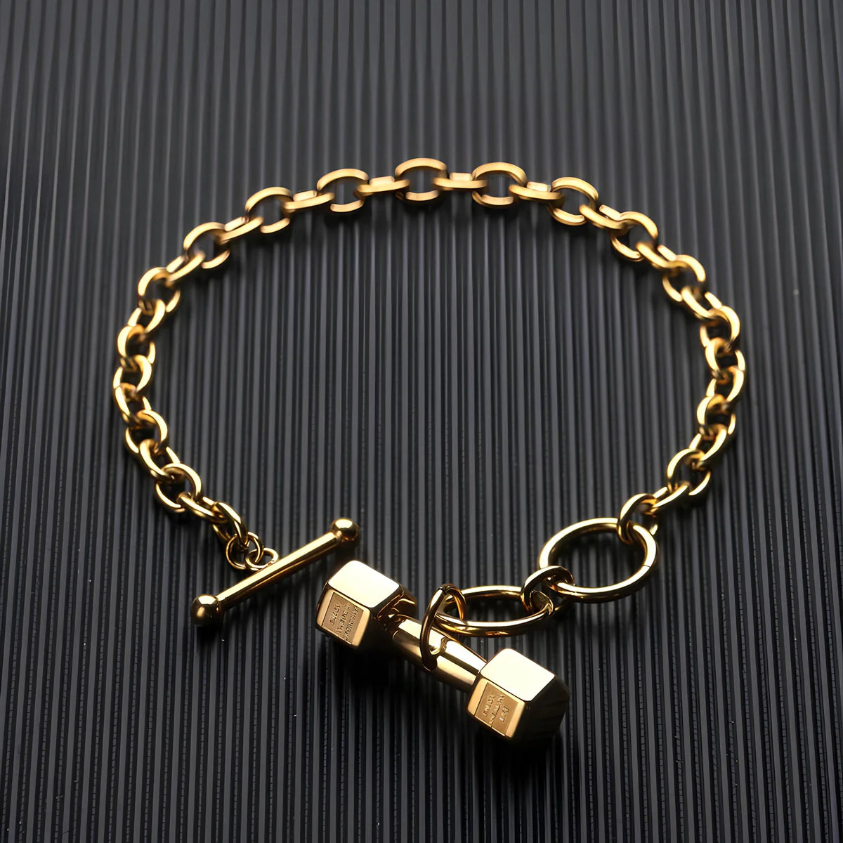 Dumbbell Bracelet