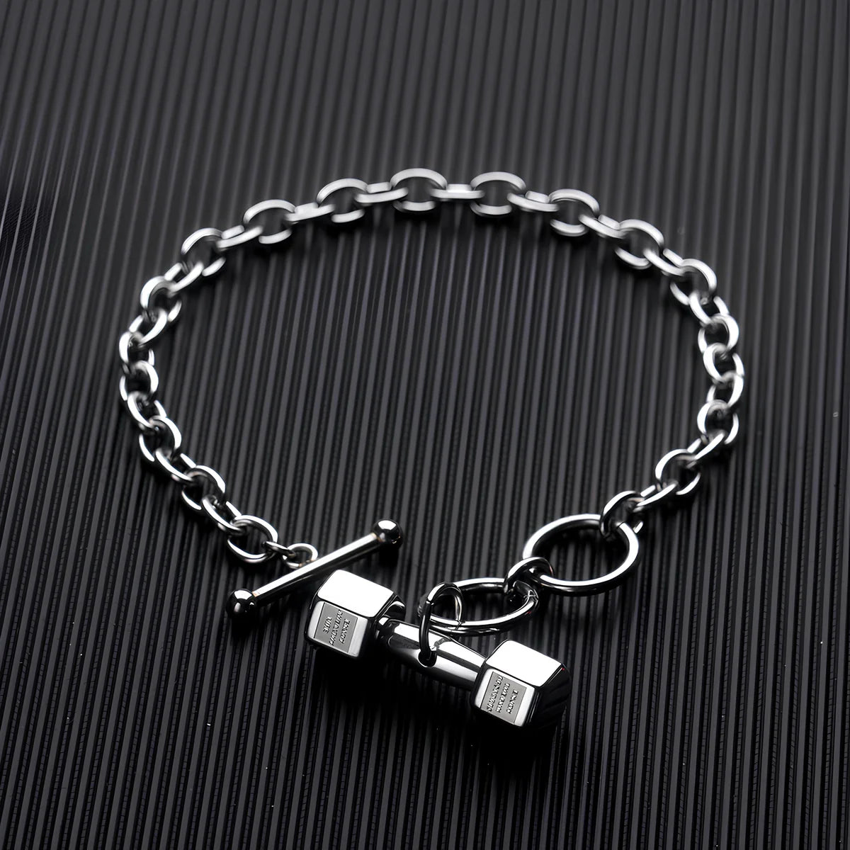 Dumbbell Bracelet