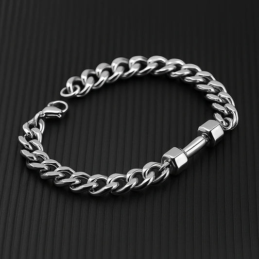 Cuban Dumbbell Bracelet