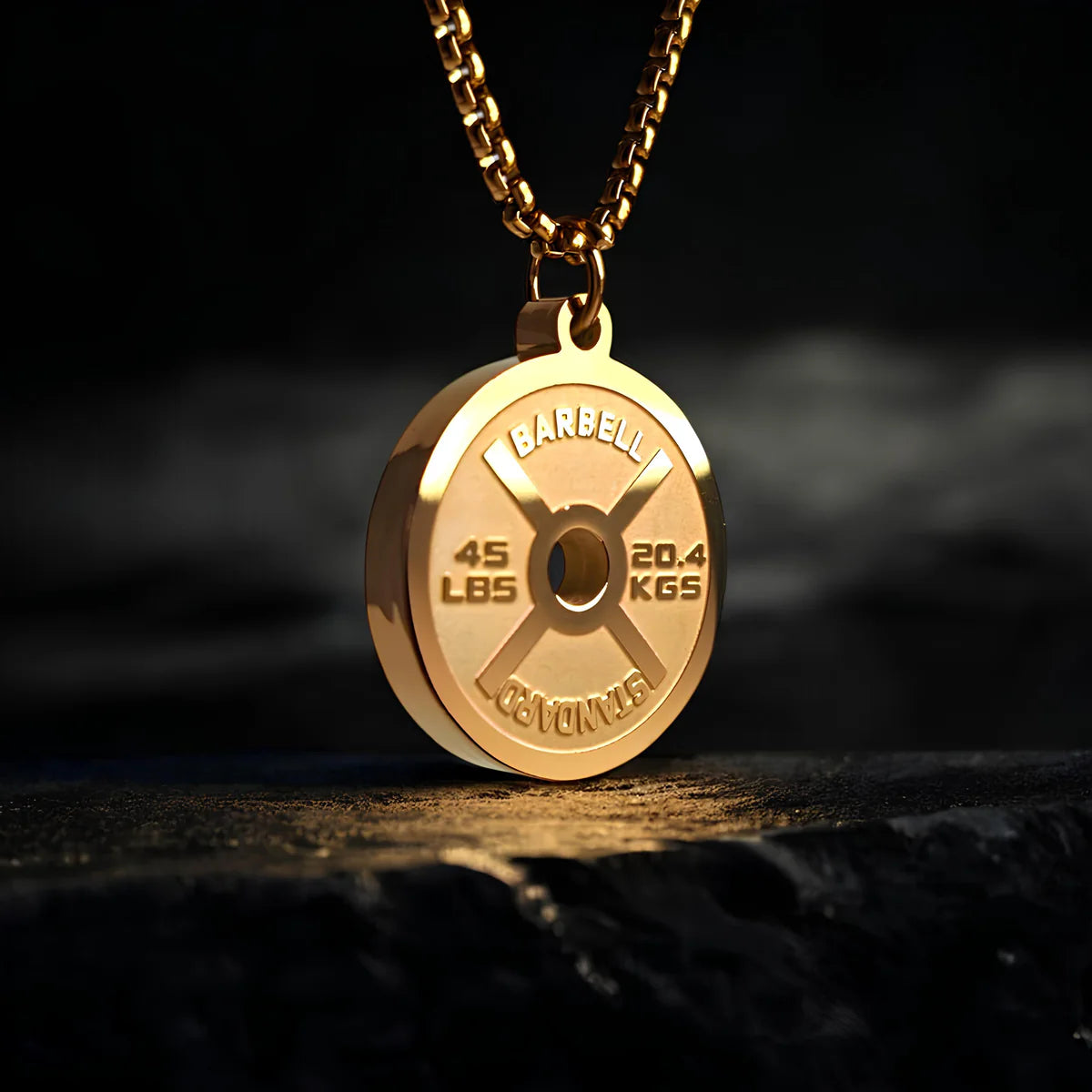 Classic Weight Plate Necklace